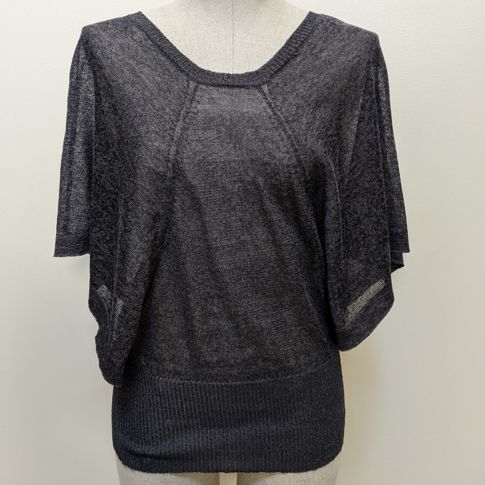 D. EXTERIOR Women Pullover Sweater Mesh